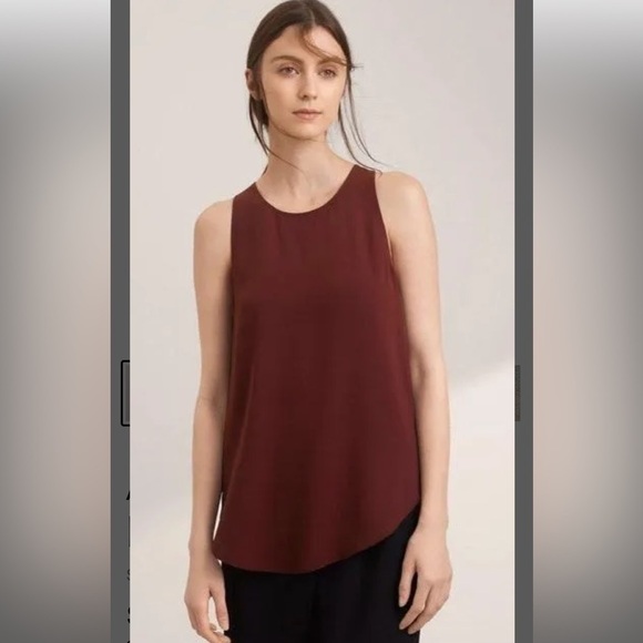 ARITZIA Wilfred Sevres Blouse sleeveless Tank Top Size Small - Picture 1 of 10